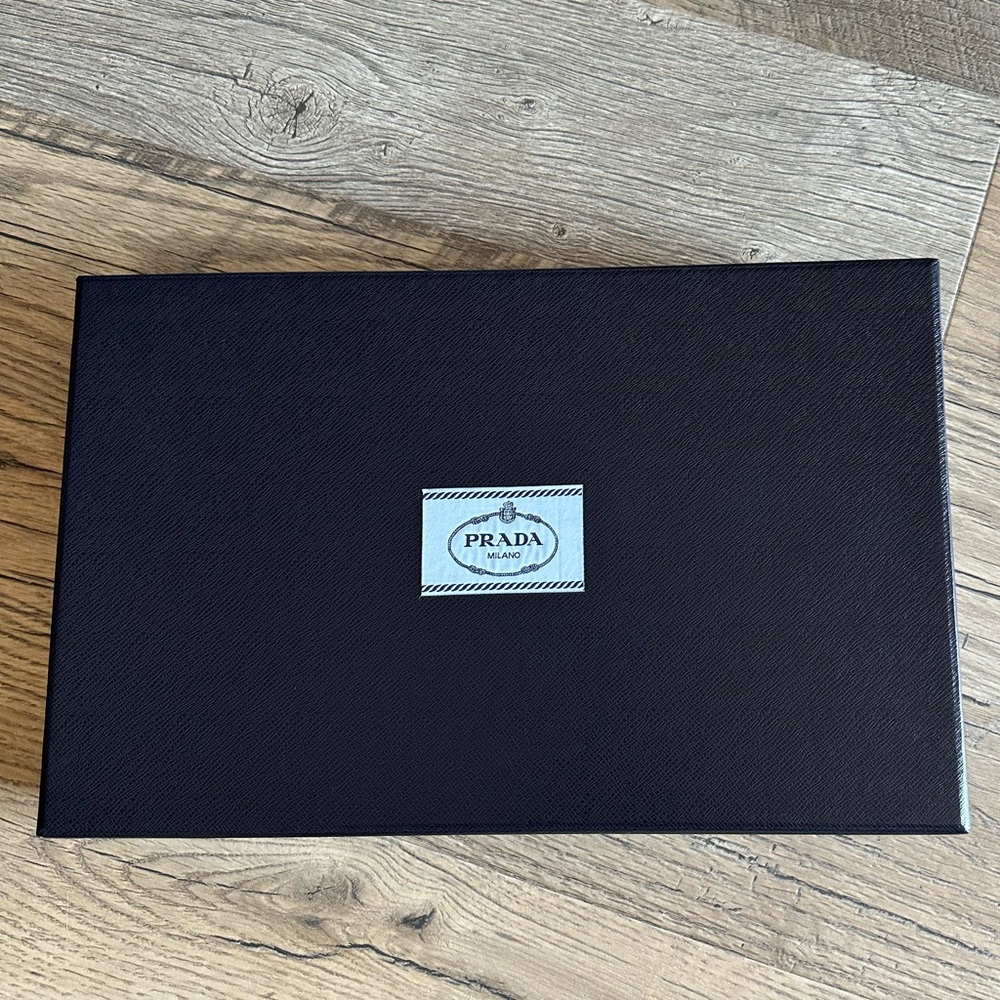 Prada Milano Black Sleek Staging Box
